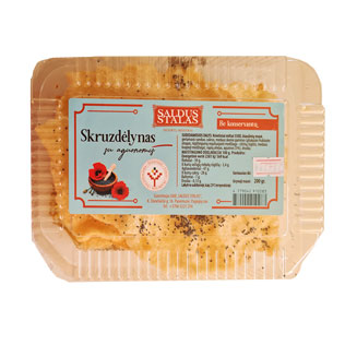 Fas. skruzdėlynas su aguonomis SALDUS STALAS, 200 g/pak.