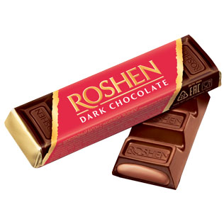 Šokoladukas su įdaru ROSHEN (2 rūšių), 43 g