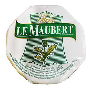 Prancūziškas sūris su baltuoju pelėsiu BRIE MAUBERT, 60% r.s.m., 500 g