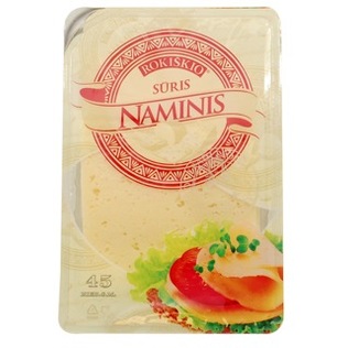 NAMINIS fermentinis sūris riekutėmis, 45% rieb., 150 g