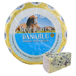 Mėlynojo pelėsio  sūris DANABLU BLUE HEAVEN  50% rieb., 500 g 