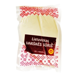 LIETUVIŠKAS varškės sūris, 22% rieb., 1 kg
