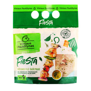Višt. filė šašl. su laukiniais česnak. ir alyv. aliejumi FIESTA, 700 g