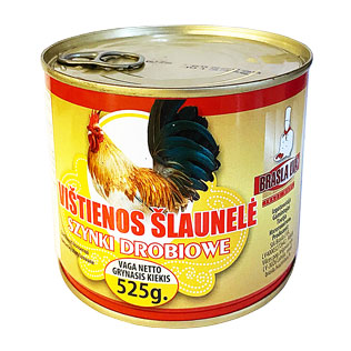 Konservuota vištienos šlaunelė BRASLA, 525 g