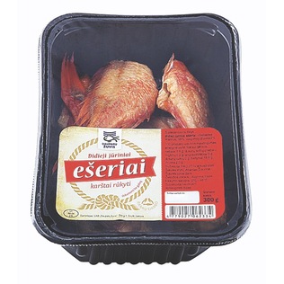 Karštai rūkyti jūriniai ešeriai, 300 g,